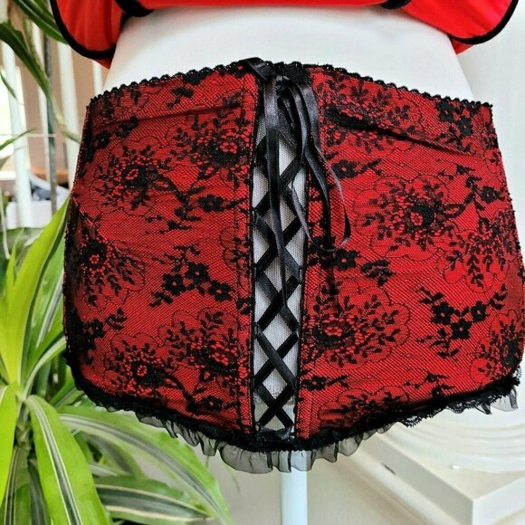 Millesia Luxury French Lingerie Bustier & Garter M - Picture 6 of 12